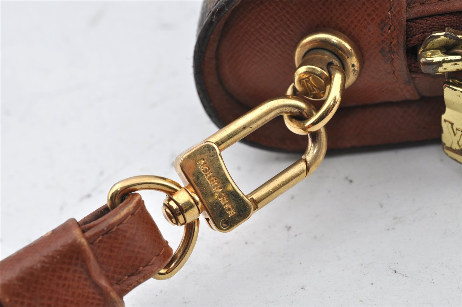 Authentic Louis Vuitton Monogram Orsay Clutch Hand Bag Purse M51790 LV 9986I