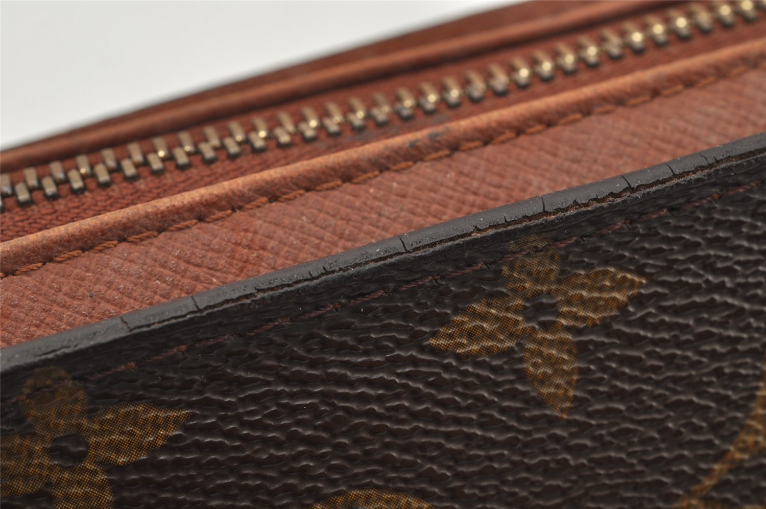 Authentic Louis Vuitton Monogram Orsay Clutch Hand Bag Purse M51790 LV 9986I