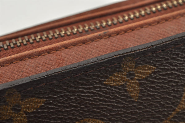 Authentic Louis Vuitton Monogram Orsay Clutch Hand Bag Purse M51790 LV 9986I