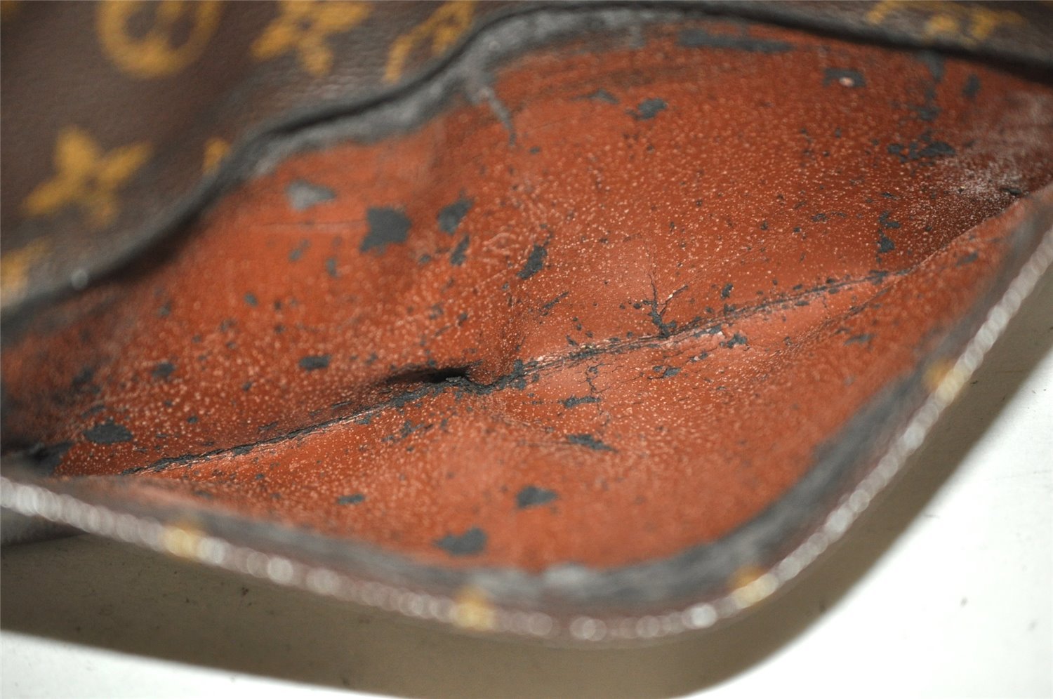 Authentic Louis Vuitton Monogram Orsay Clutch Hand Bag Purse M51790 LV 9986I