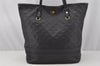 Auth Louis Vuitton Monogram Empreinte Citadine GM Tote Bag Navy M93237 LV 9987I
