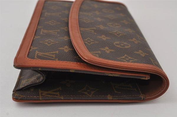 Authentic Louis Vuitton Monogram Pochette Dame GM M51810 Clutch Hand Bag 9988I