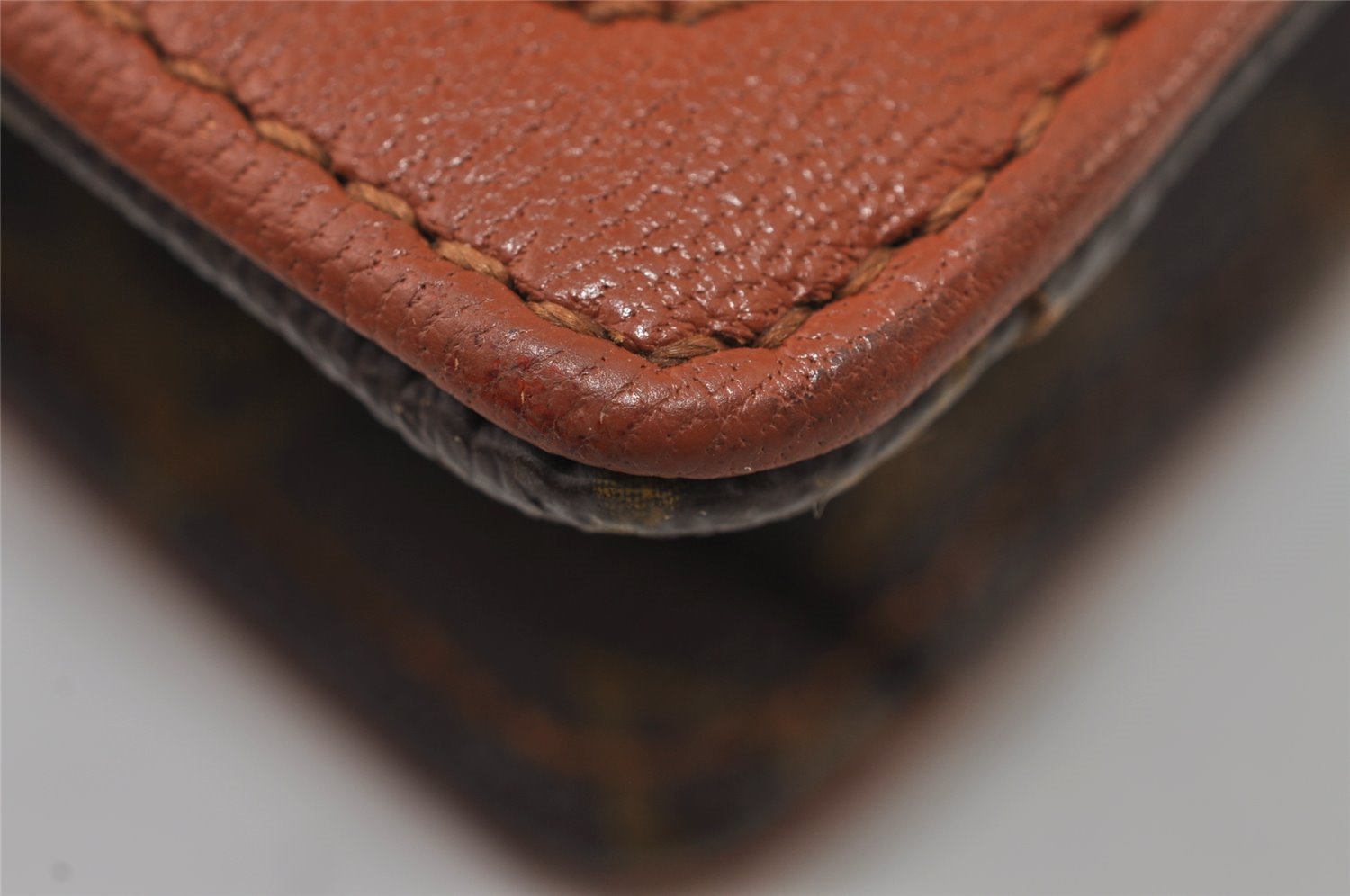 Authentic Louis Vuitton Monogram Pochette Dame GM M51810 Clutch Hand Bag 9988I