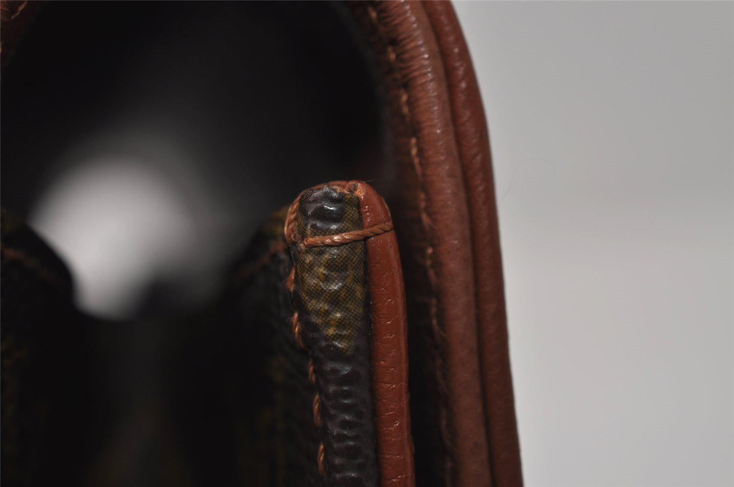 Authentic Louis Vuitton Monogram Pochette Dame GM M51810 Clutch Hand Bag 9988I