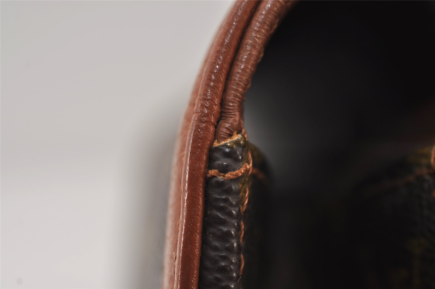 Authentic Louis Vuitton Monogram Pochette Dame GM M51810 Clutch Hand Bag 9988I