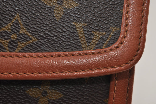 Authentic Louis Vuitton Monogram Pochette Dame GM M51810 Clutch Hand Bag 9988I