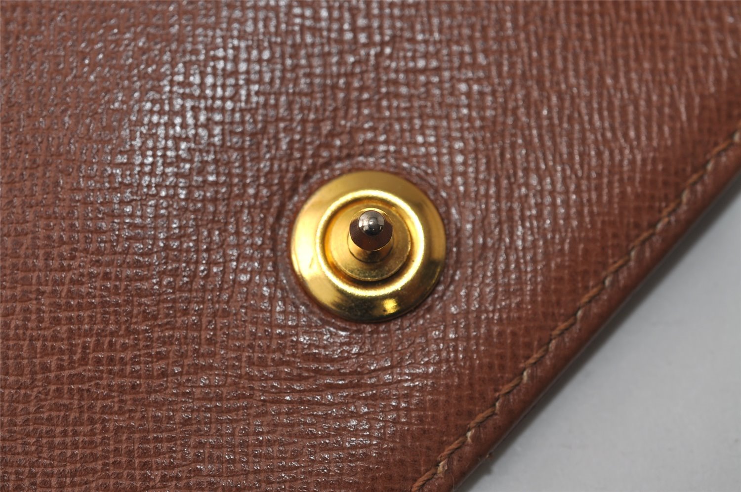 Authentic Louis Vuitton Monogram Pochette Dame GM M51810 Clutch Hand Bag 9988I