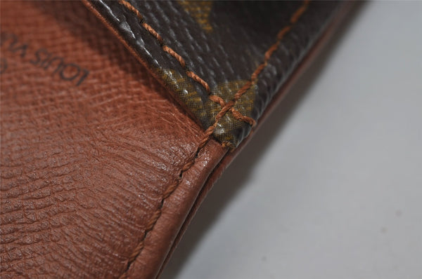 Authentic Louis Vuitton Monogram Pochette Dame GM M51810 Clutch Hand Bag 9988I