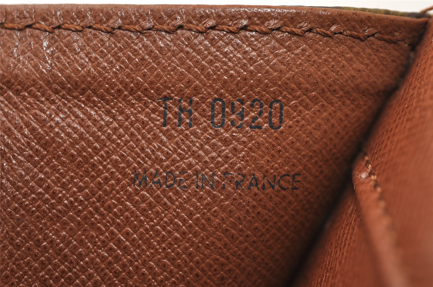 Authentic Louis Vuitton Monogram Pochette Dame GM M51810 Clutch Hand Bag 9988I