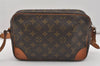 Authentic Louis Vuitton Monogram Trocadero 27 Shoulder Cross Bag M51274 LV 9989I