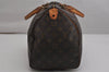 Authentic Louis Vuitton Monogram Speedy 35 Hand Boston Bag M41524 LV 9989J