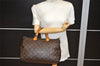 Authentic Louis Vuitton Monogram Speedy 35 Hand Boston Bag M41524 LV 9989J