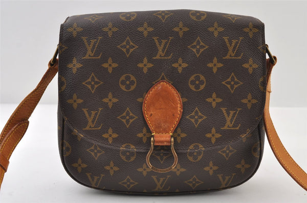 Authentic Louis Vuitton Monogram Saint Cloud GM M51242 Shoulder Cross Bag 9990I