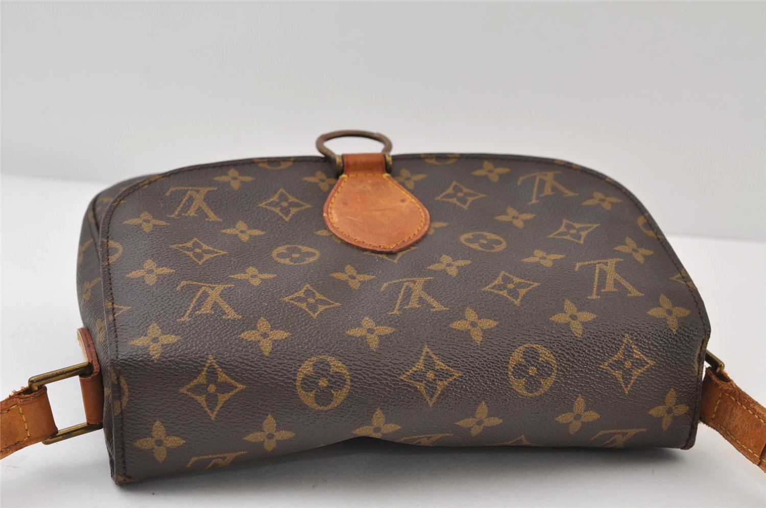 Authentic Louis Vuitton Monogram Saint Cloud GM M51242 Shoulder Cross Bag 9990I