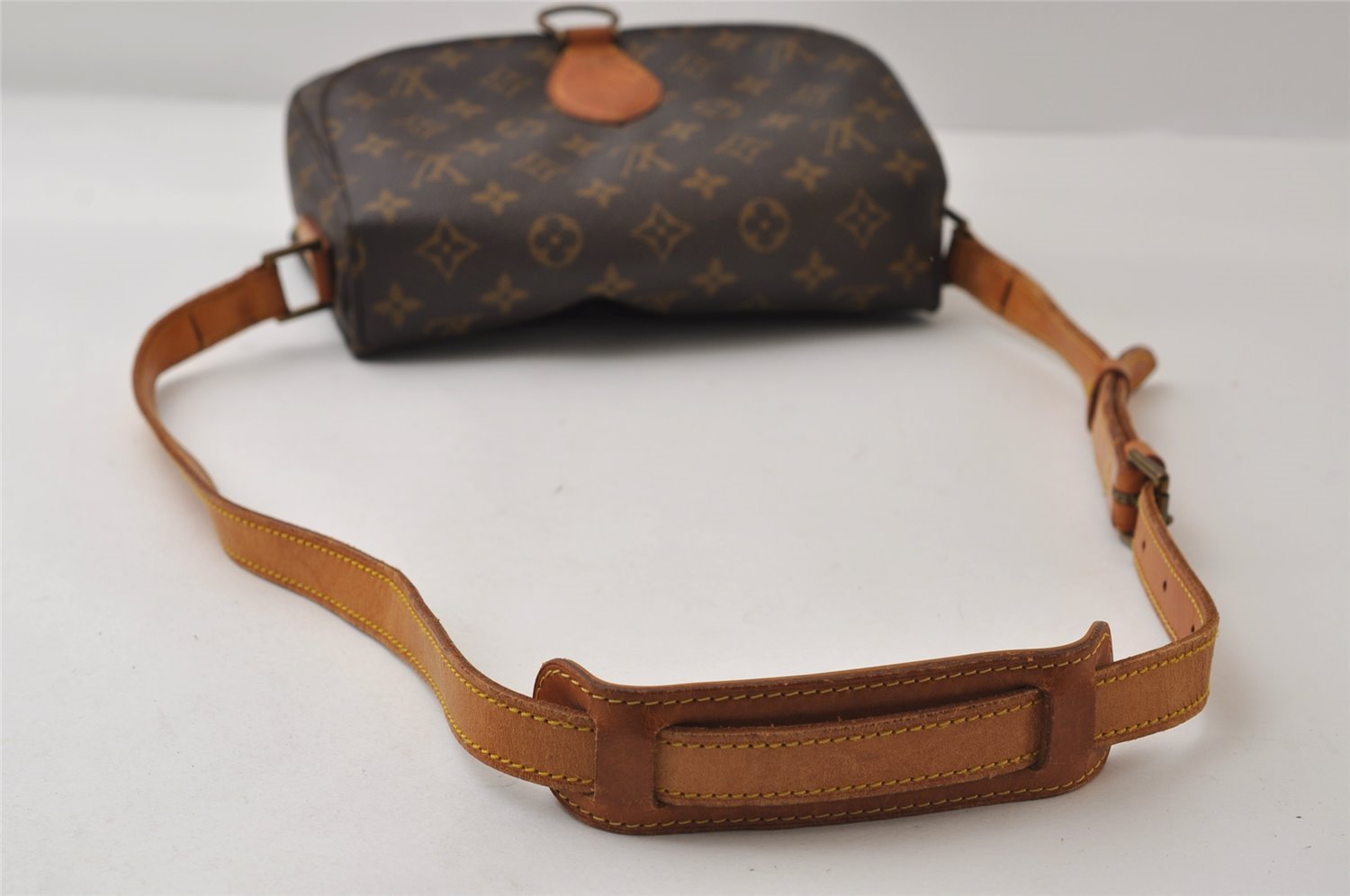 Authentic Louis Vuitton Monogram Saint Cloud GM M51242 Shoulder Cross Bag 9990I