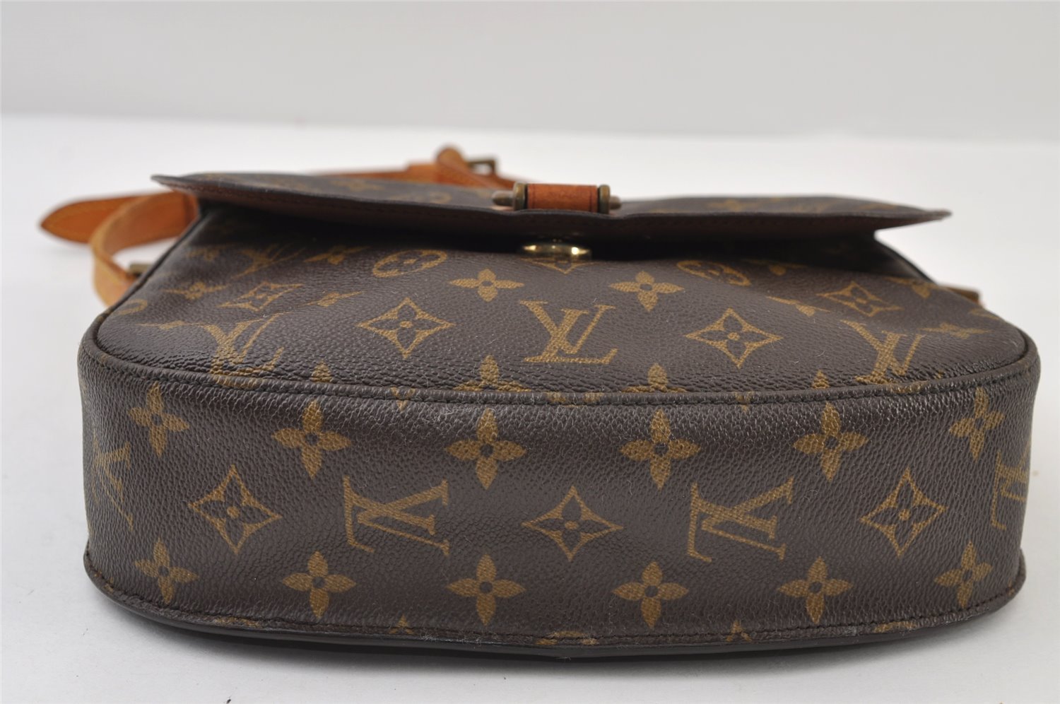 Authentic Louis Vuitton Monogram Saint Cloud GM M51242 Shoulder Cross Bag 9990I
