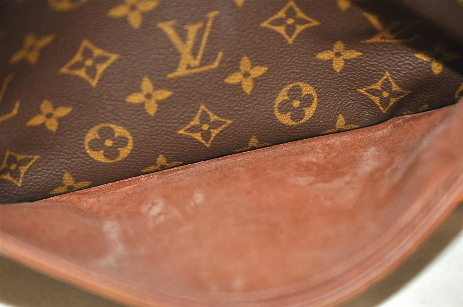 Authentic Louis Vuitton Monogram Trocadero 27 Shoulder Cross Bag M51274 LV 9991I