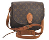 Authentic Louis Vuitton Monogram Saint Cloud GM M51242 Shoulder Cross Bag 9992I