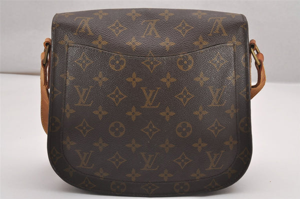 Authentic Louis Vuitton Monogram Saint Cloud GM M51242 Shoulder Cross Bag 9992I