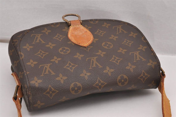 Authentic Louis Vuitton Monogram Saint Cloud GM M51242 Shoulder Cross Bag 9992I