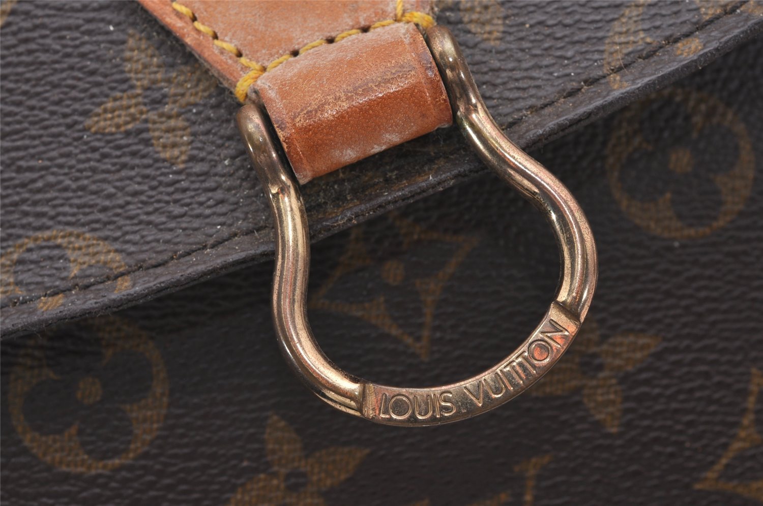 Authentic Louis Vuitton Monogram Saint Cloud GM M51242 Shoulder Cross Bag 9992I