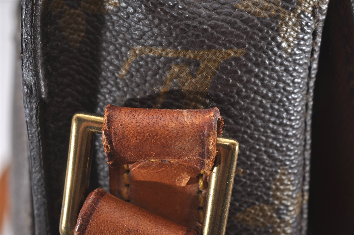 Authentic Louis Vuitton Monogram Saint Cloud GM M51242 Shoulder Cross Bag 9992I