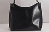 Authentic GUCCI Vintage Shoulder Hand Bag Purse Enamel Black Junk 9992J