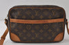 Authentic Louis Vuitton Monogram Trocadero 27 Shoulder Cross Bag M51274 LV 9993I