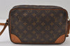 Authentic Louis Vuitton Monogram Trocadero 27 Shoulder Cross Bag M51274 LV 9993I