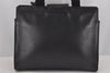 Authentic PRADA Vitello City Leather Nappa Shoulder Hand Bag B8197 Black 9993J