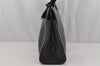 Authentic PRADA Vitello City Leather Nappa Shoulder Hand Bag B8197 Black 9993J