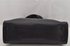 Authentic PRADA Vitello City Leather Nappa Shoulder Hand Bag B8197 Black 9993J