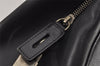 Authentic PRADA Vitello City Leather Nappa Shoulder Hand Bag B8197 Black 9993J