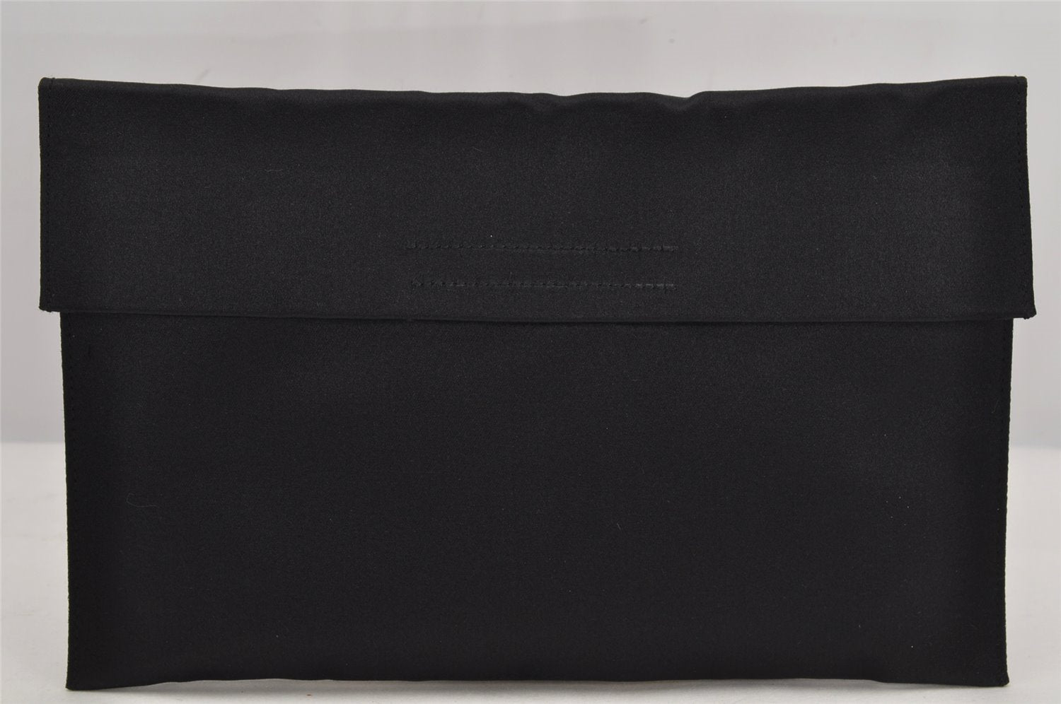 Authentic PRADA Vitello City Leather Nappa Shoulder Hand Bag B8197 Black 9993J