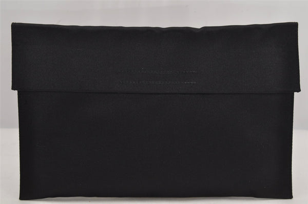 Authentic PRADA Vitello City Leather Nappa Shoulder Hand Bag B8197 Black 9993J
