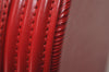 Authentic Louis Vuitton Epi Cannes Red Cosmetic Hand Bag Purse M48037 LV 9994I