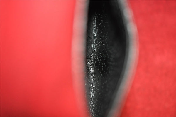 Authentic Louis Vuitton Epi Cannes Red Cosmetic Hand Bag Purse M48037 LV 9994I