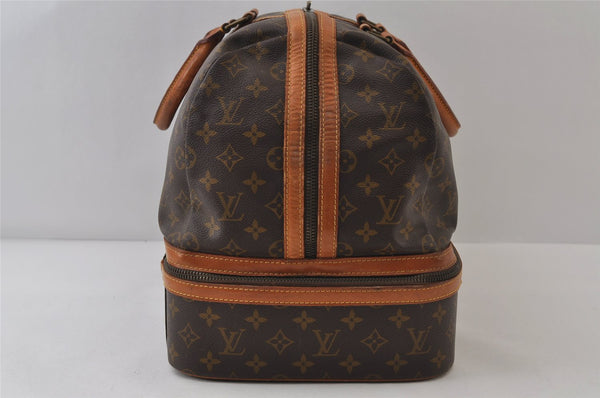 Authentic Louis Vuitton Monogram Sac Sport Travel Hand Bag Old Model LV 9995I
