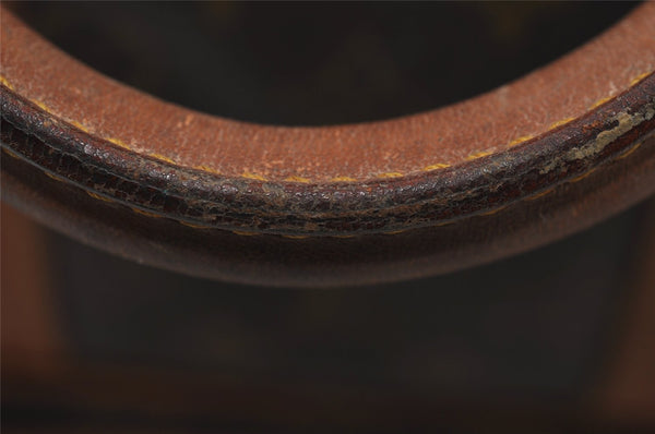 Authentic Louis Vuitton Monogram Sac Sport Travel Hand Bag Old Model LV 9995I