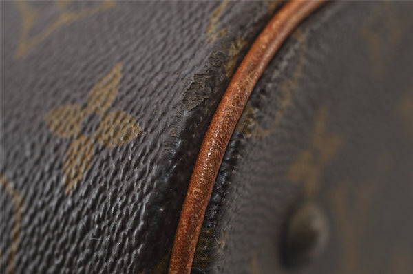 Authentic Louis Vuitton Monogram Sac Sport Travel Hand Bag Old Model LV 9995I