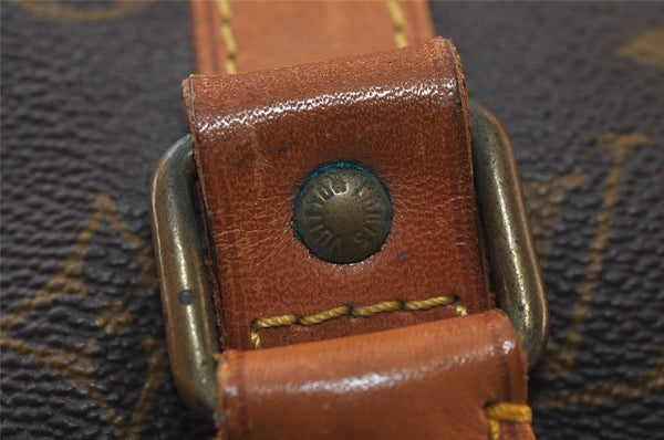 Authentic Louis Vuitton Monogram Sac Sport Travel Hand Bag Old Model LV 9995I