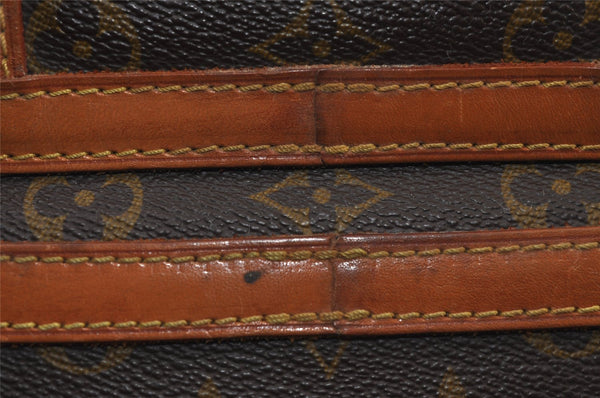 Authentic Louis Vuitton Monogram Sac Sport Travel Hand Bag Old Model LV 9995I