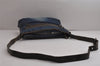 Authentic MIU MIU Vintage Denim Leather Shoulder Cross Body Bag Purse Blue 9995J