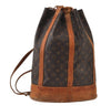 Authentic Louis Vuitton Monogram Randonnee GM Shoulder Bag M42244 LV 9996I