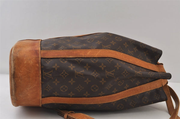 Authentic Louis Vuitton Monogram Randonnee GM Shoulder Bag M42244 LV 9996I