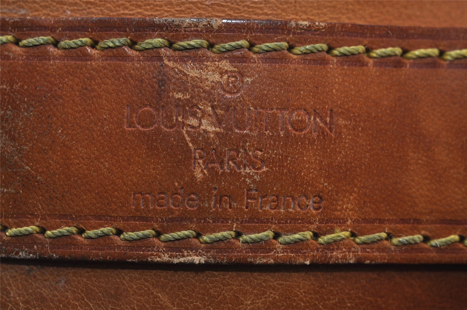 Authentic Louis Vuitton Monogram Randonnee GM Shoulder Bag M42244 LV 9996I