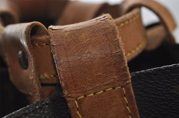 Authentic Louis Vuitton Monogram Randonnee GM Shoulder Bag M42244 LV 9996I