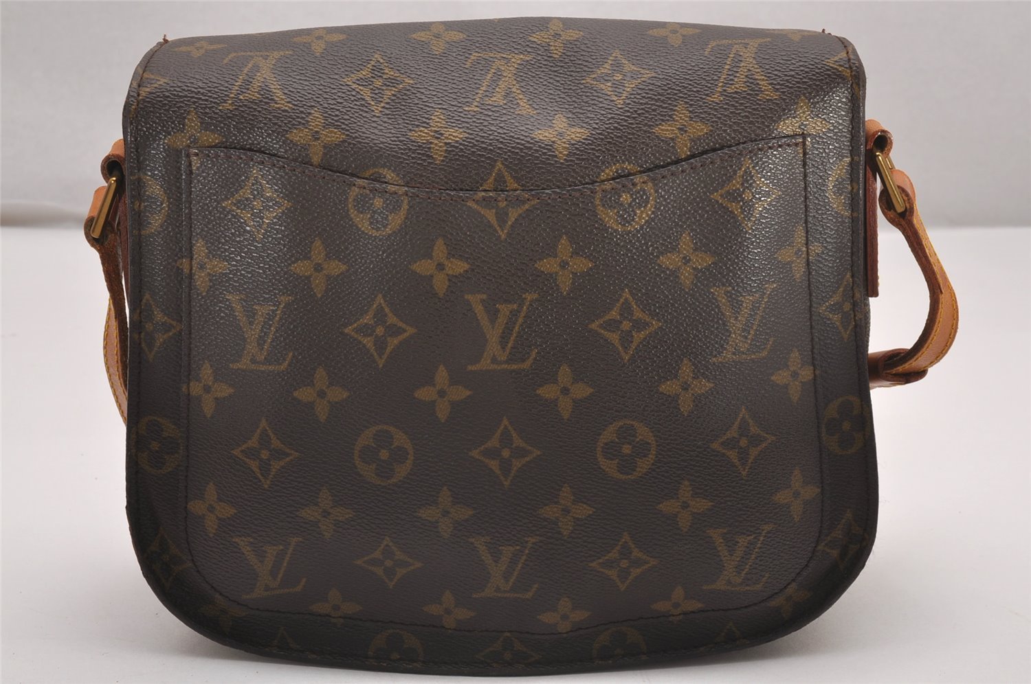 Authentic Louis Vuitton Monogram Saint Cloud GM M51242 Shoulder Cross Bag 9997I