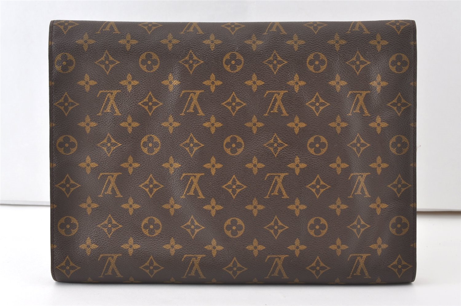 Authentic Louis Vuitton Monogram Porte Envelope Documents Case M51801 LV 9998I