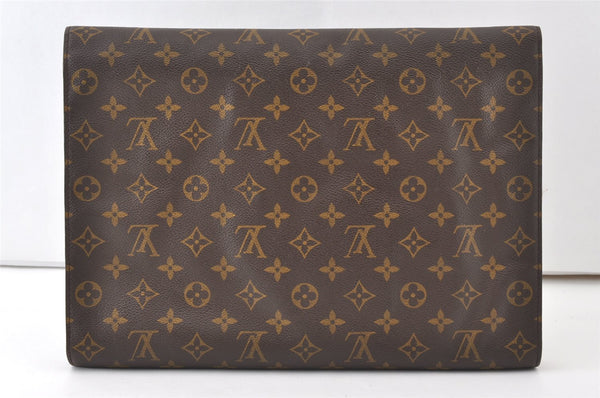 Authentic Louis Vuitton Monogram Porte Envelope Documents Case M51801 LV 9998I